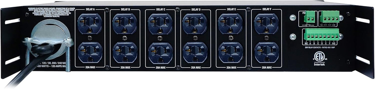 Furman ASD-120 2.0 Power Conditioner 120 Amp Sequencer