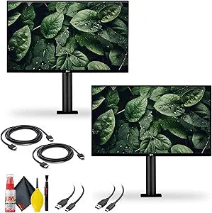 LG 27QN880-B 27" QHD FreeSync IPS Monitor Bundle