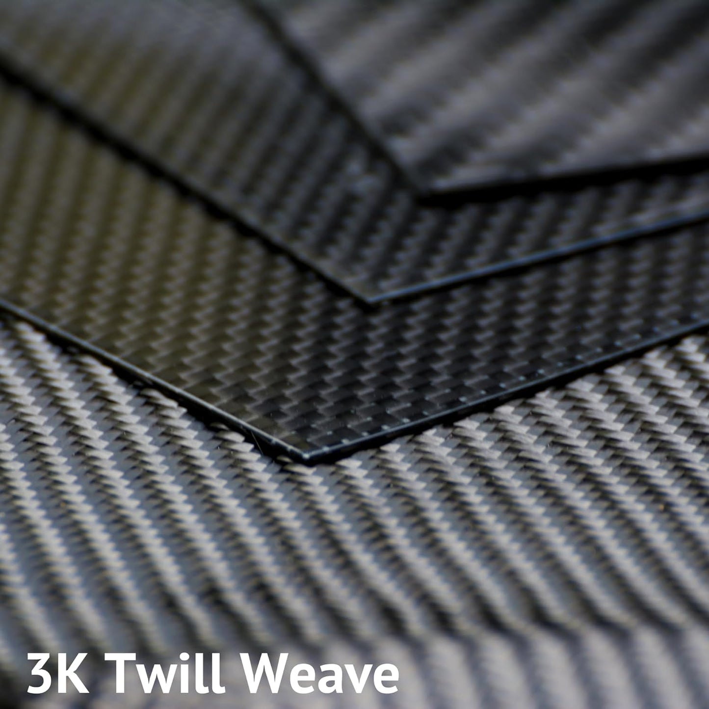 Zoom Carbon Fiber Sheet - Twill Weave Panel