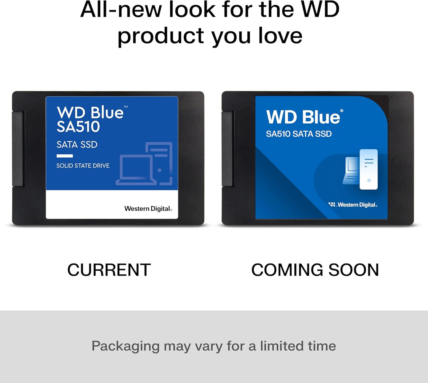 Western Digital WDS100T3B0A 1TB WD Blue SA510 SATA SSD