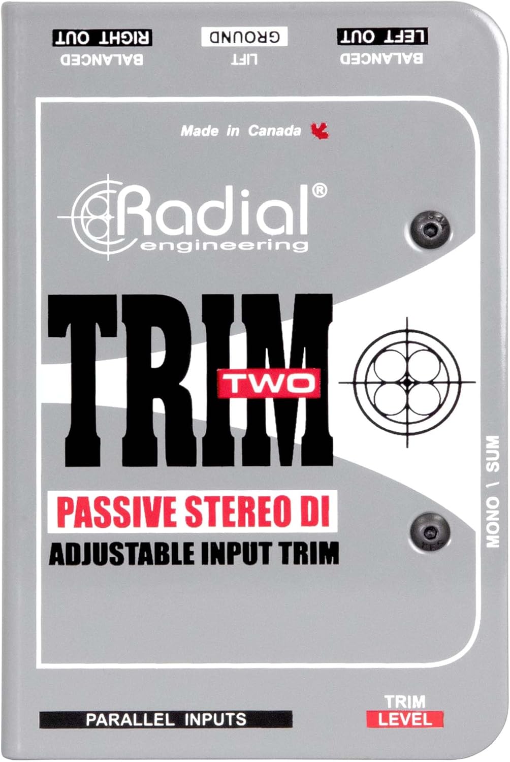 Radial Engineering R800 1117 Trim-Two 2-Channel Passive DI Box