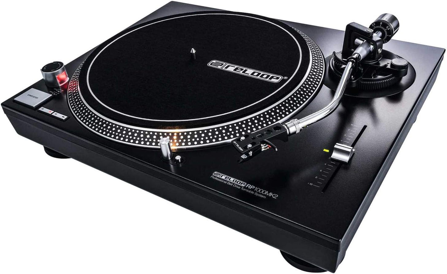 Reloop RP-1000-MK2 Belt Drive Turntable DJ Bundle