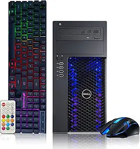 Dell Precision Tower i5 RGB Gaming PC GTX 1050 Ti — main product image