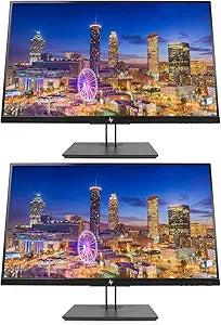 HP ASIMonitor5 Z27n G2 27" QHD IPS Monitor 2-Pack