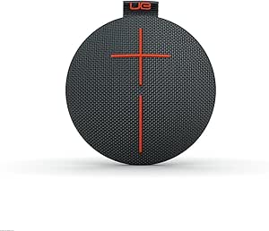 Logitech ROLL-BK-B1 UE Roll Volcano Black Bluetooth Speaker (Renewed)