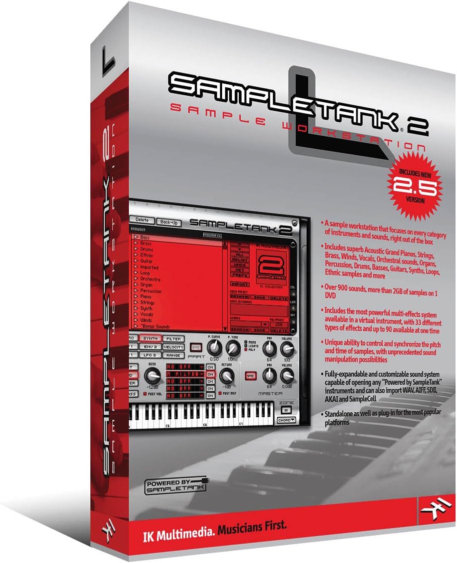 IK Multimedia BOX-ST-0004 Sample Tank 2.5