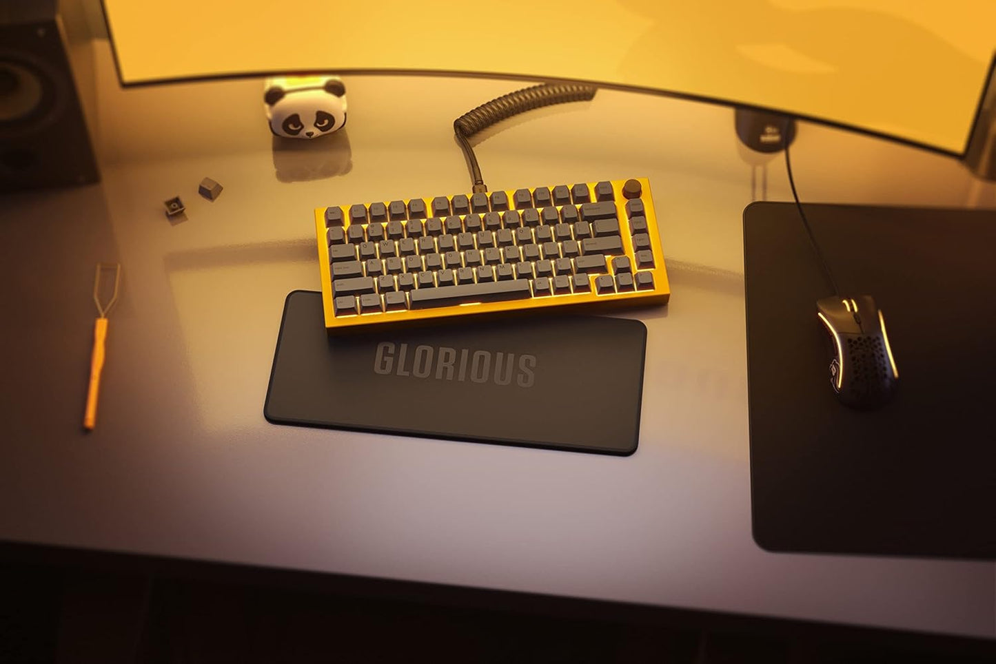 Glorious GLO-KBM-TKL-B Sound Dampening Keyboard Mat