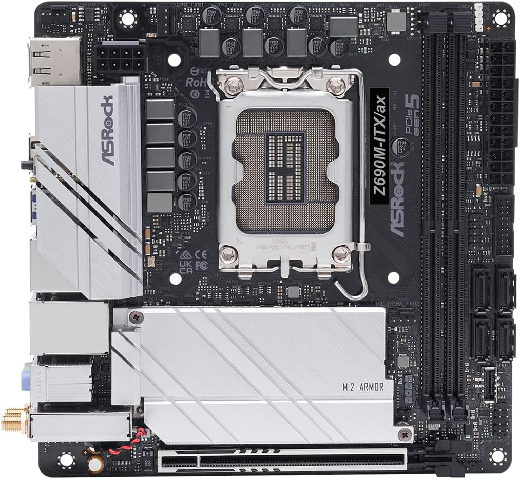ASRock Z690M-ITX/ax Intel Mini-ITX Motherboard