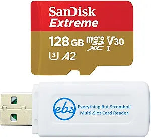 SanDisk SDSQXA1-128G-GN6MA 128GB Extreme Micro SD Card