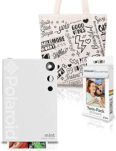 Polaroid AMZASK6SP02W Mint Camera White Starter Kit