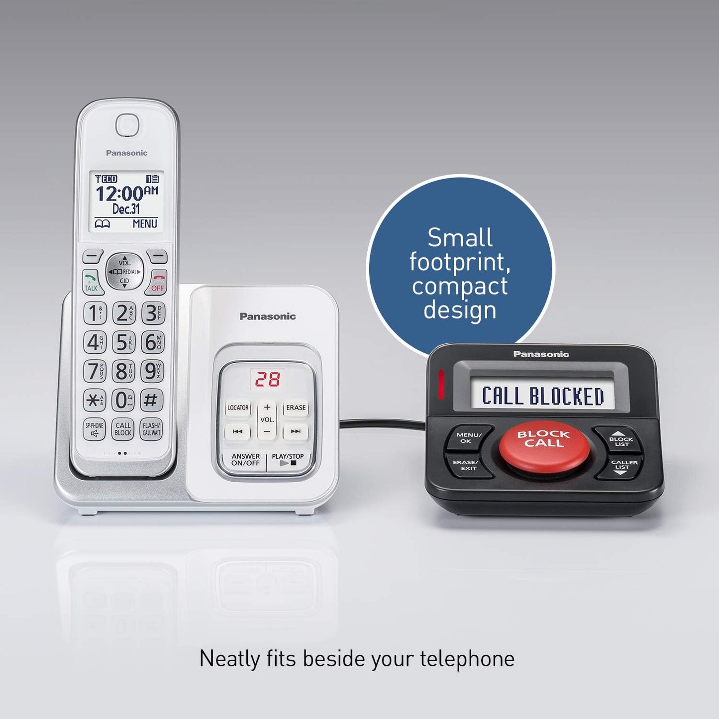 Panasonic KX-TGA710B Call Blocker for Landline Phones