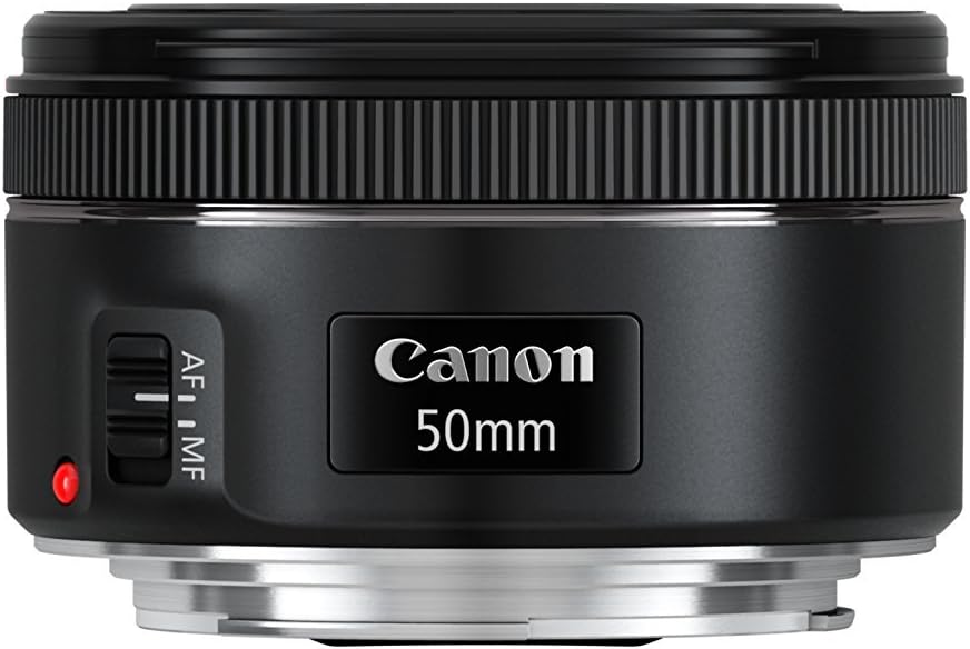 Canon 0570C002 EF 50mm f/1.8 STM Lens - Fast Prime (Renewed)