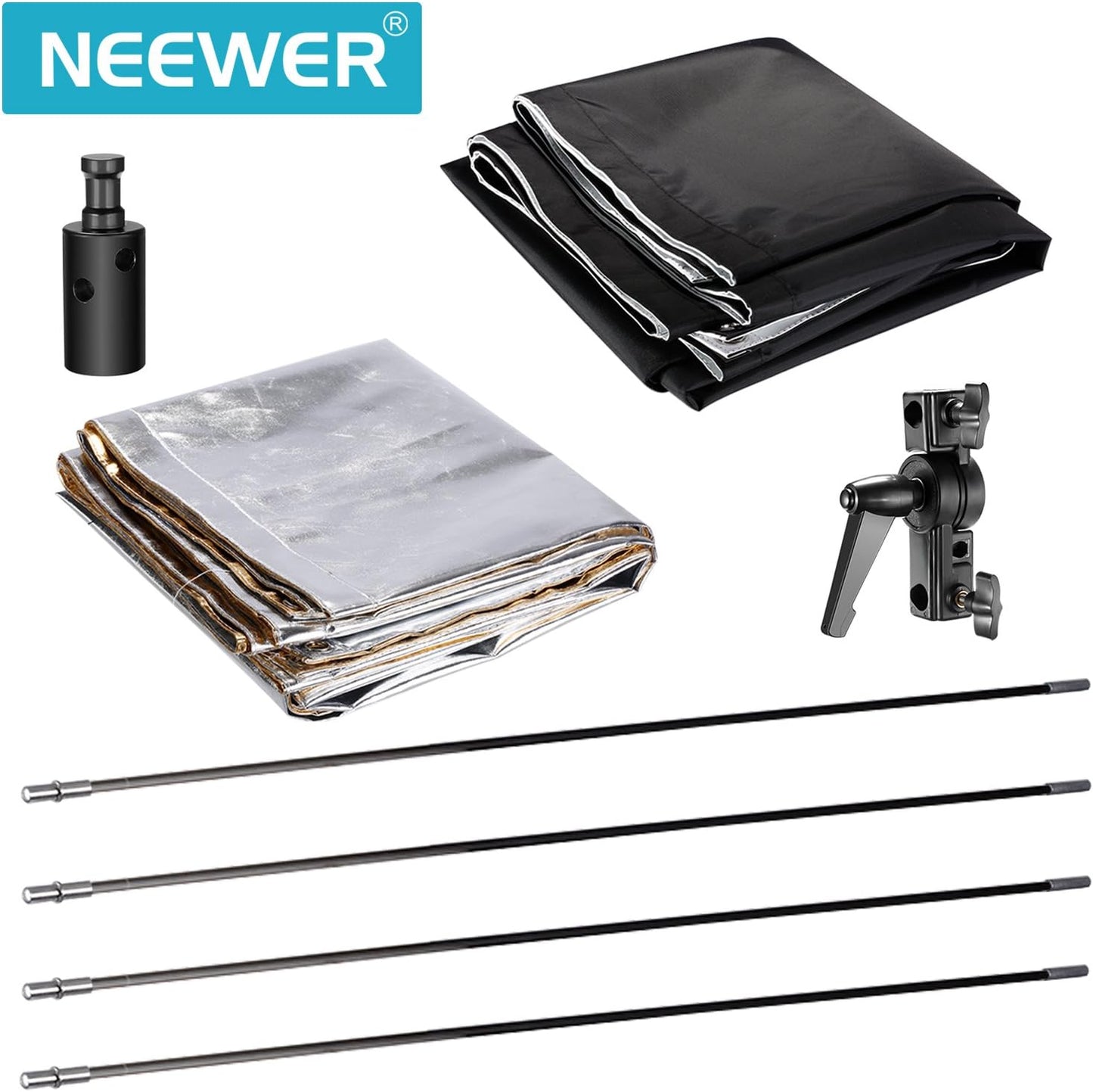 Neewer 10081497@@##2 35"x70" Photo Reflector Panel Kit