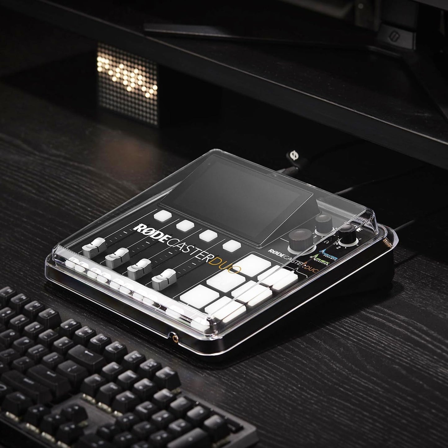 Rode RCDUOCOVER RØDECaster Duo Protective Dust Cover Clear