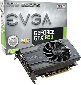 EVGA GeForce GTX 950 02G-P4-2951-KR SC Gaming Graphics Card