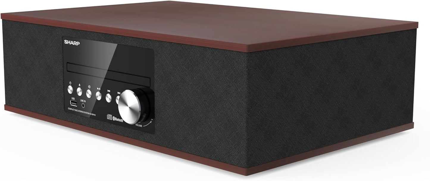 Sharp CD-BH10 Retro Bluetooth Micro Component System