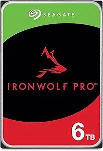 Seagate IronWolf Pro ST6000NE000 6TB NAS Hard Drive — main product image