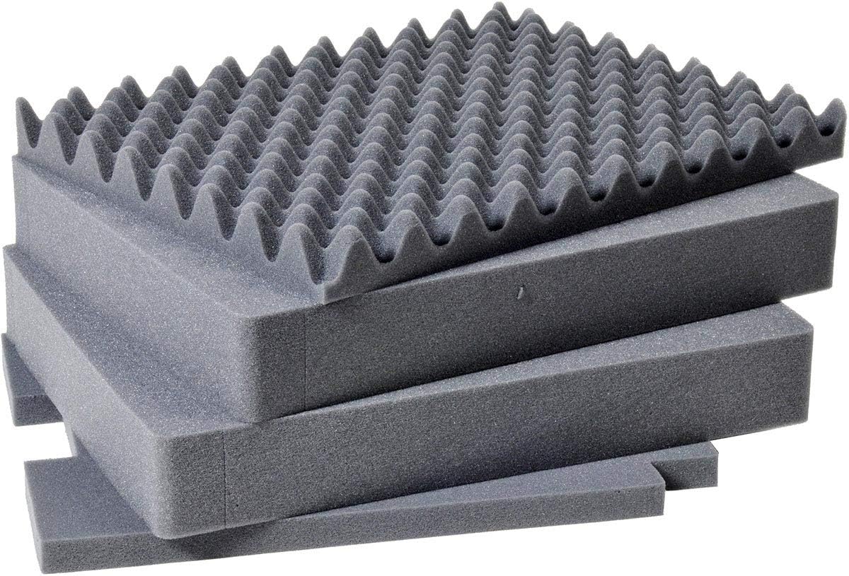 Pelican 1560 Replacement Foam Set: 4-Piece Pluck Foam Insert