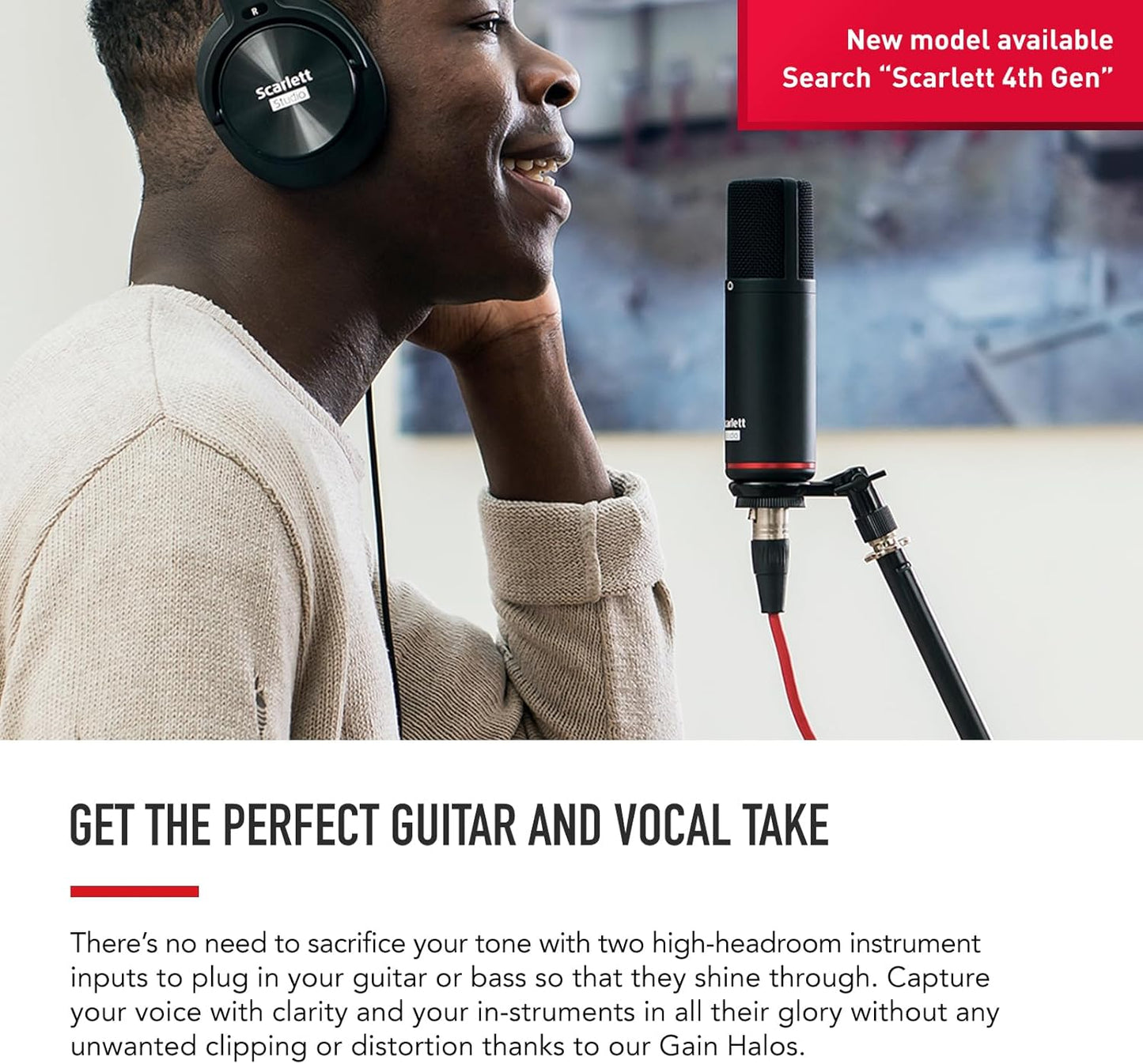 Focusrite AMS-SCARLETT-2I2 Studio 3rd Gen Recording Bundle