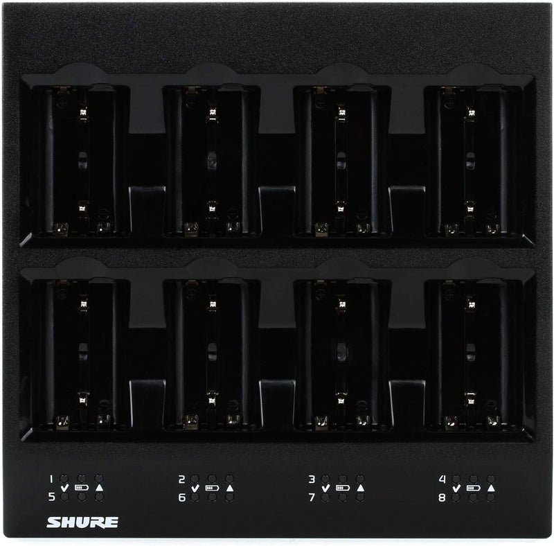 Shure SBC800-US 8-Bay Battery Charger - Rechargeable Lithium-Ion — main product image