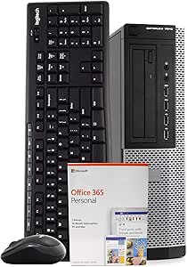 Dell 7010 Optiplex Desktop PC, 8GB, 500GB, Windows 10 Pro