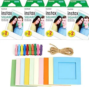 Fujifilm instax SQUARE Film 80 Exposures + Frames