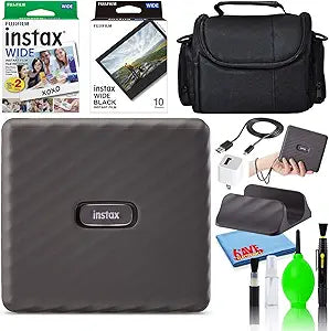 Fujifilm Instax Link Wide Smartphone Printer Bundle