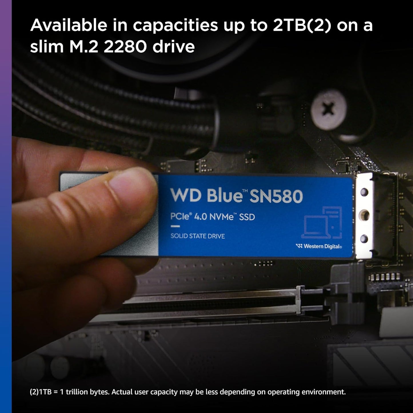 Western Digital SN580 2TB NVMe PCIe Gen4 SSD