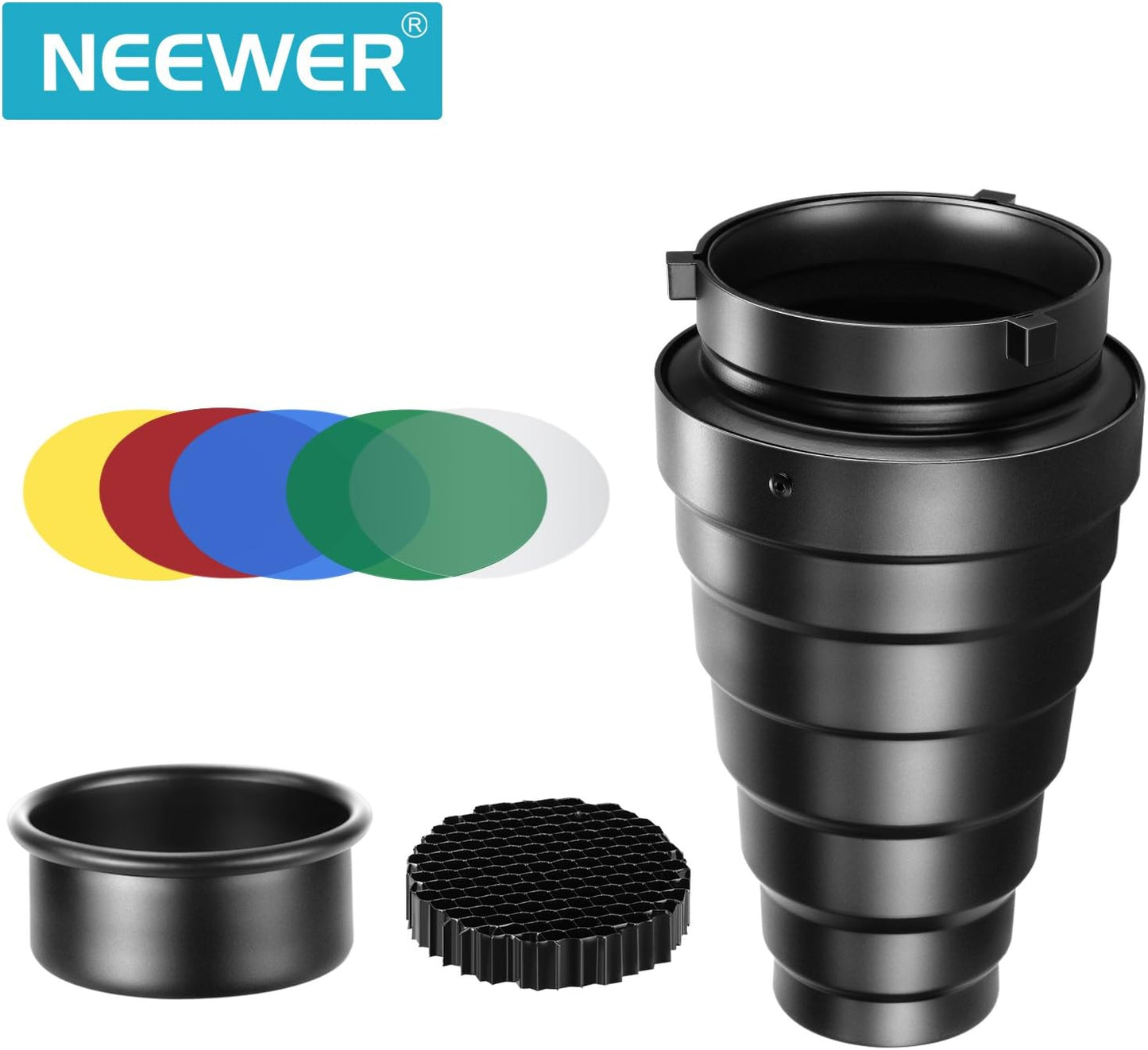 Neewer 10092533 Conical Snoot Kit Bowens Mount