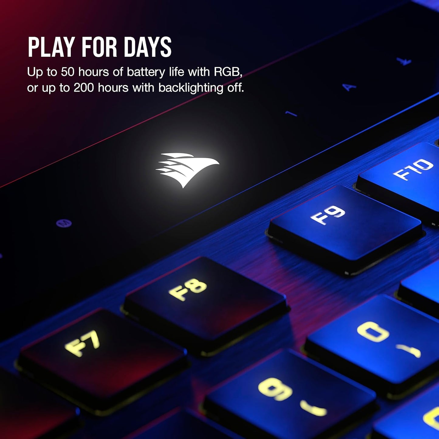 Corsair CH-913A01U-NA K100 AIR Wireless RGB Keyboard