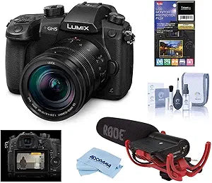 Panasonic DC-GH5 LUMIX GH5 4K Mirrorless Camera Bundle