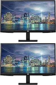 HP P27h G4 27-Inch IPS LED Monitor 2-Pack — main product image