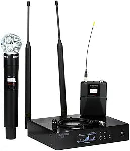 Shure QLXD124/85 G50 Wireless Handheld Lavalier Mic System — main product image