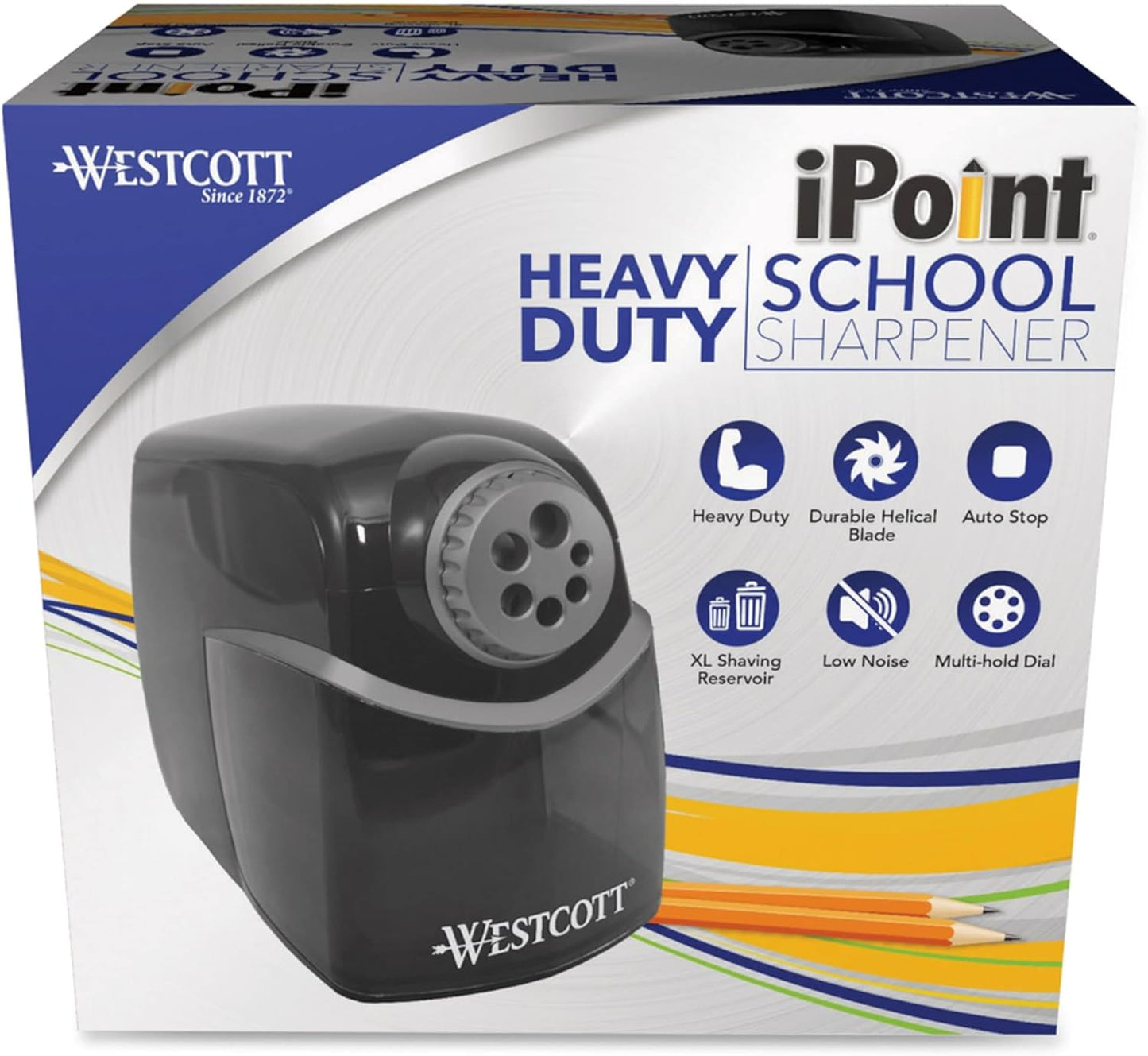 Westcott 16681 iPoint Heavy Duty Electric Pencil Sharpener