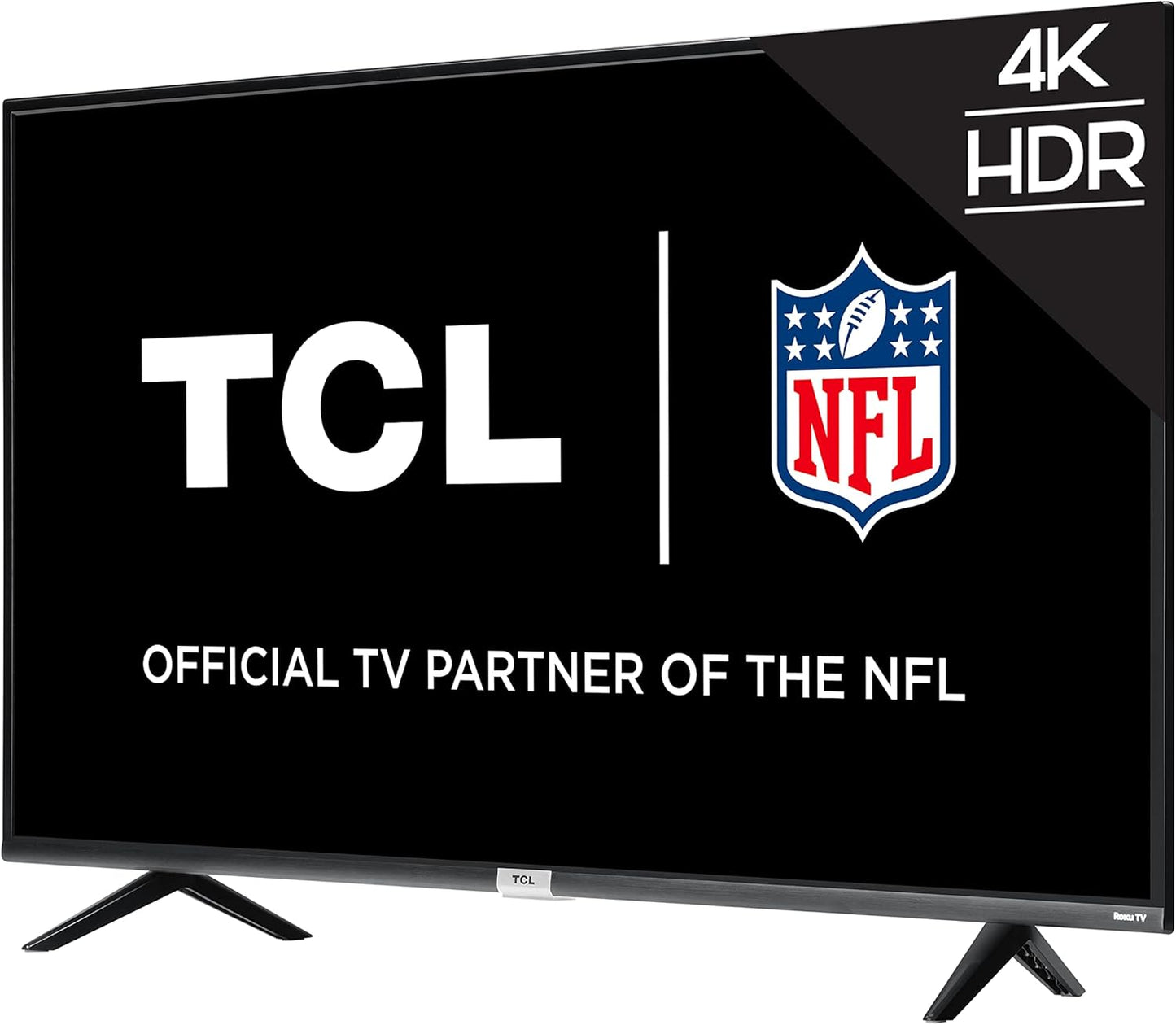 TCL 4 Series 43S435 43-inch 4K UHD Smart LED TV (Renewed)