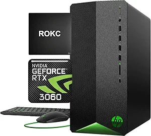 HP Pavilion Gaming RTX 3060 Desktop PC - 1TB SSD + 2TB HDD