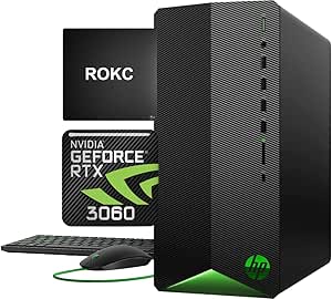HP Pavilion Gaming RTX 3060 i5 Desktop - 64GB RAM