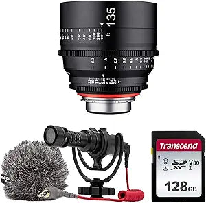 Rokinon XEEN 135mm T2.2 Cine Lens Sony FE Mount Bundle