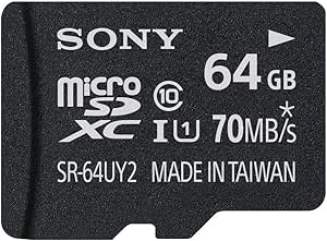 Sony SR64UY2A/TQ 64GB Micro SDXC UHS-I Memory Card — main product image