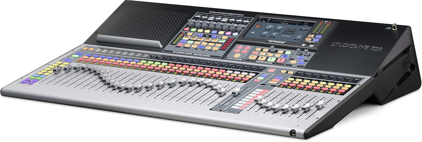 PreSonus 2779200401 StudioLive 32S Digital Mixing Console - AVB Networking