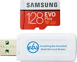 Samsung 128GB_TF_EVO Plus_R6 EVO+ Micro SDXC Memory Card Bundle