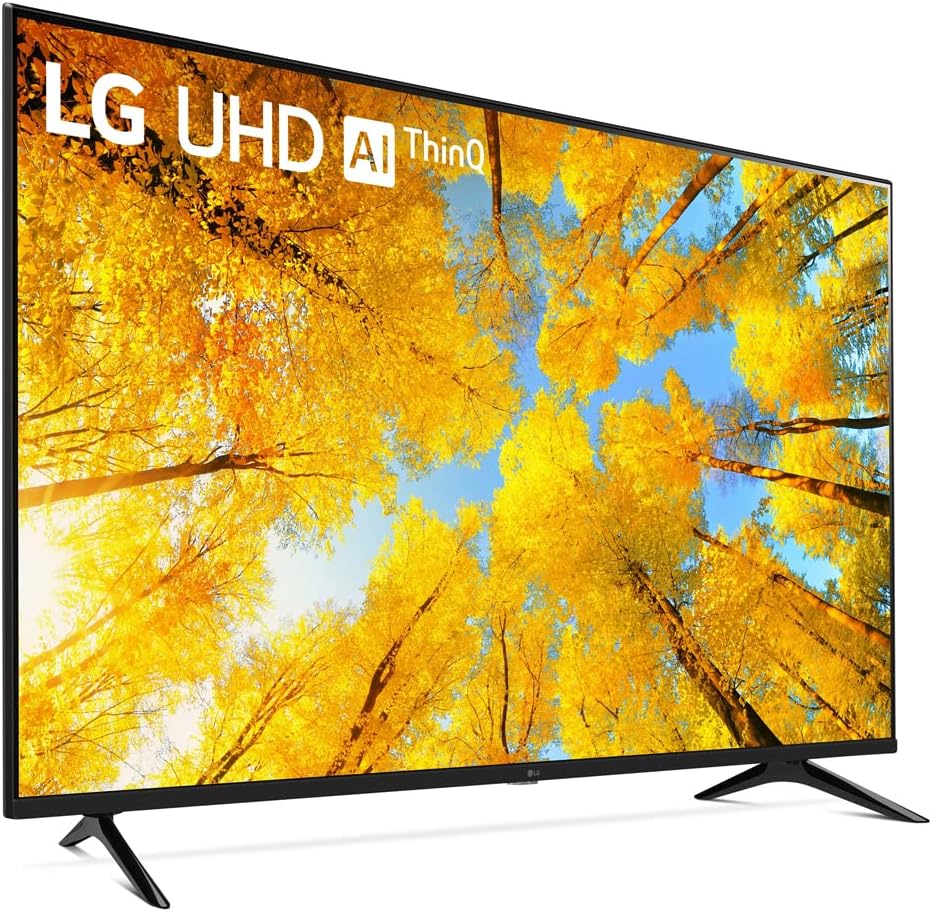 LG E6LG55UQ7570PUJ 55" 4K UHD Smart webOS TV Bundle