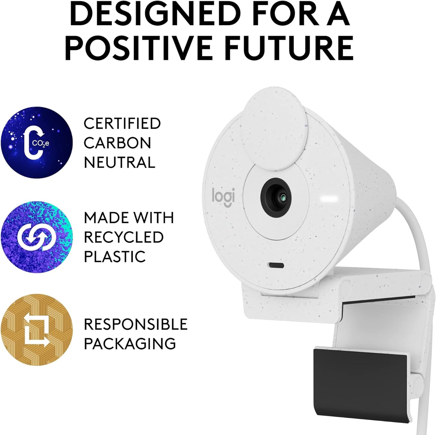 Logitech 960-001441 Brio 300 Full HD Webcam