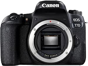 Canon EOS 77D BODY - Digital SLR Camera (Renewed)
