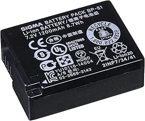 Sigma D00045 BP-51 Lithium-Ion Battery — main product image