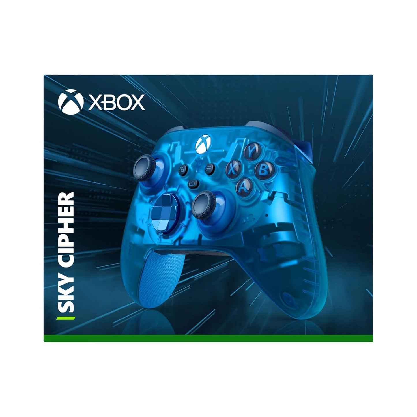 Microsoft QAU-00150 Xbox Wireless Controller Sky Cipher Edition