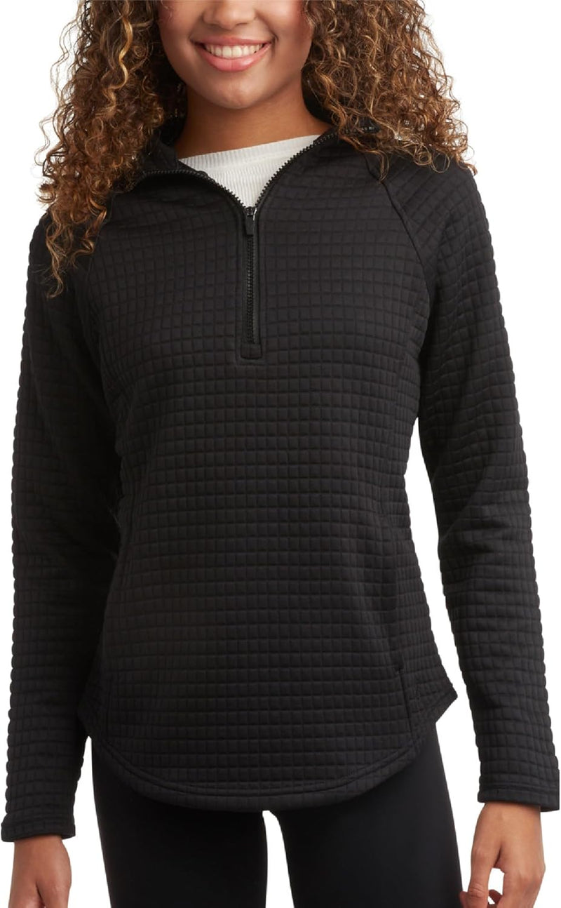 Spyder UPF 30+ Women's Quarter Zip Sweatshirt Fleece — main product image