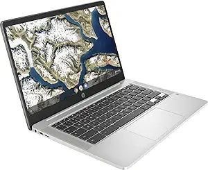 HP 2021 Chromebook 14-Inch FHD + 128GB MicroSD Card — main product image