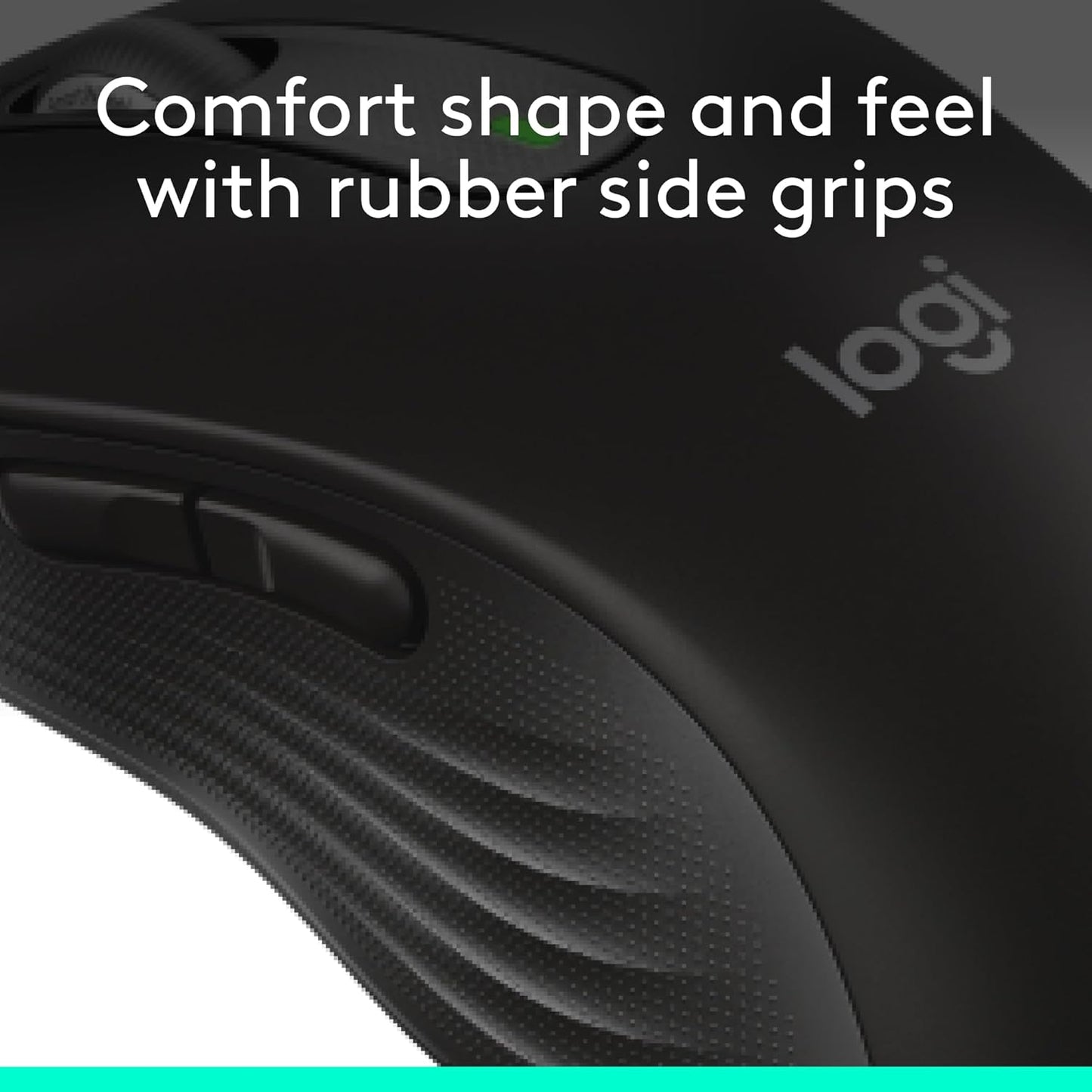 Logitech 910-006265 Signature M650L Wireless Mouse - Large, Black