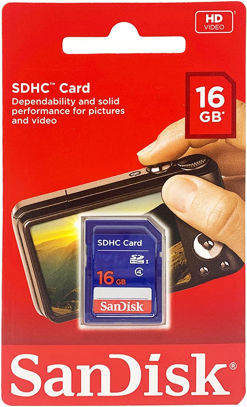 SanDisk SDSDB-016G-B35 16GB SDHC Memory Card — main product image